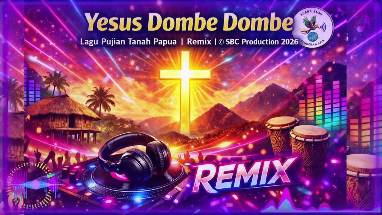 Yesus Dombe Dombe | Lagu Pujian Tanah Papua | Remix | © SBC Production 2026