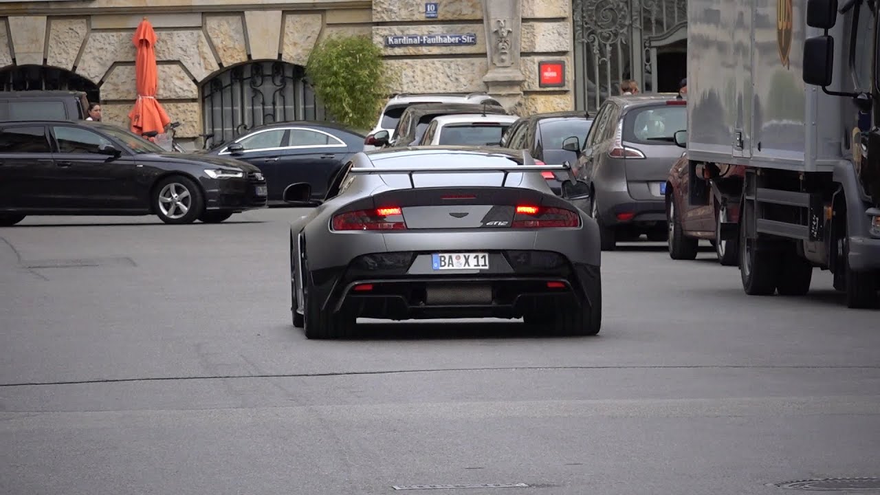 Aston Martin GT12 Brutal Sounds - Start Up & Accelerations
