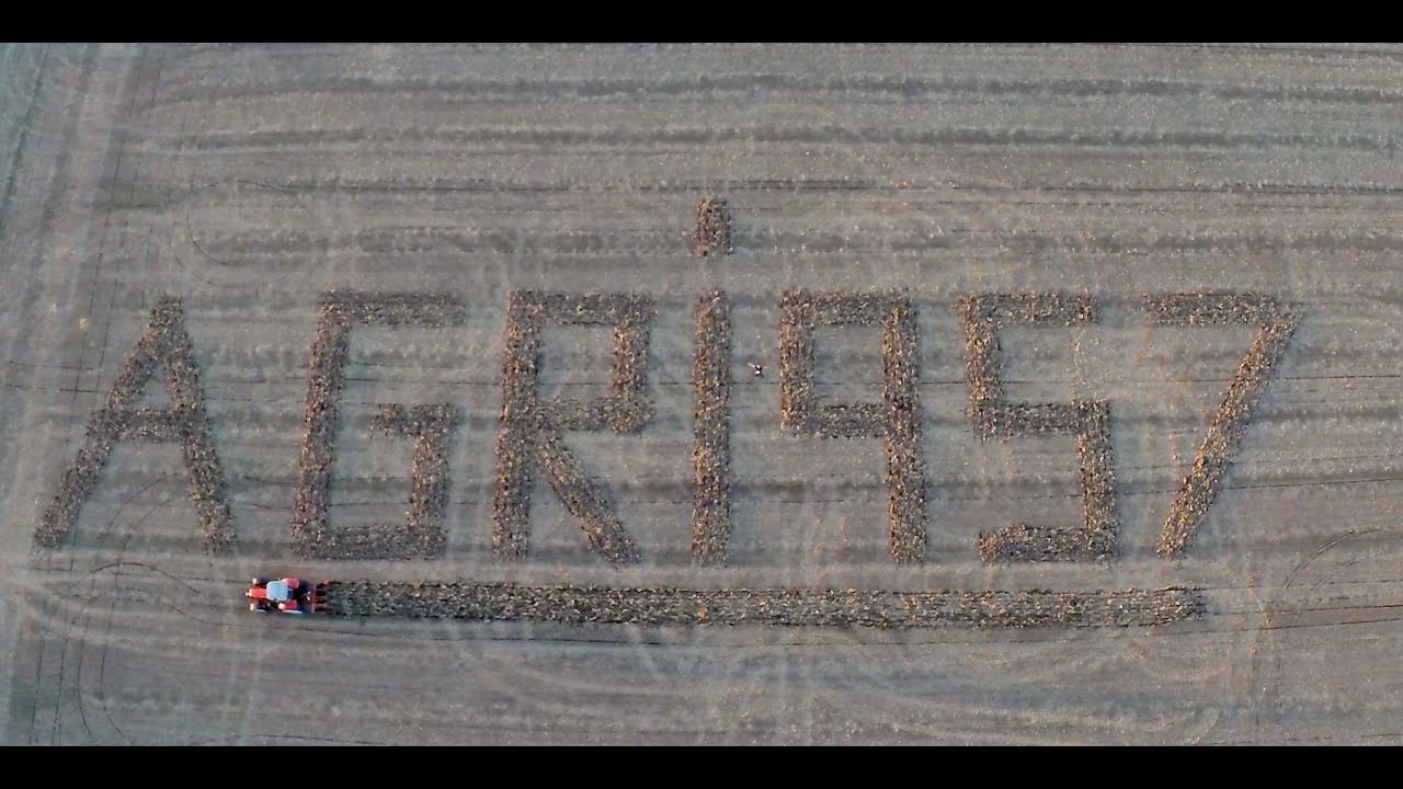 Write | &Eacute;crit | Scritta - Agri957 - WRITING IN A FIELD WITH A TRACTOR!!