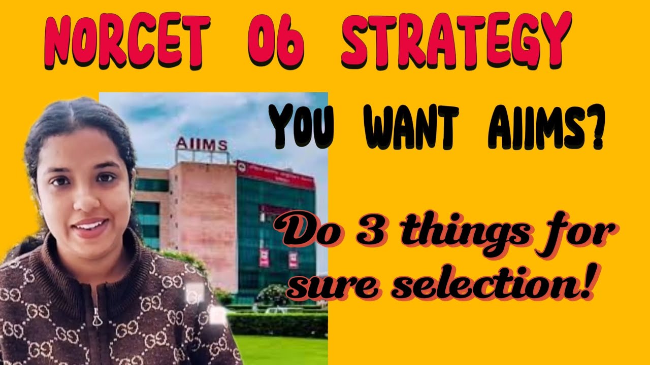 How I cracked NORCET in 2 months without coaching✌️|| AIIMS NURSING OFFICER🧑‍⚕️||NORCET 06 Strategy📚