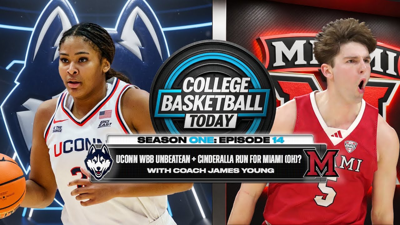 UConn WBB Perfect + Miami (OH) Make Be A Cinderella in March? | College Basketball Today, 1/29/26