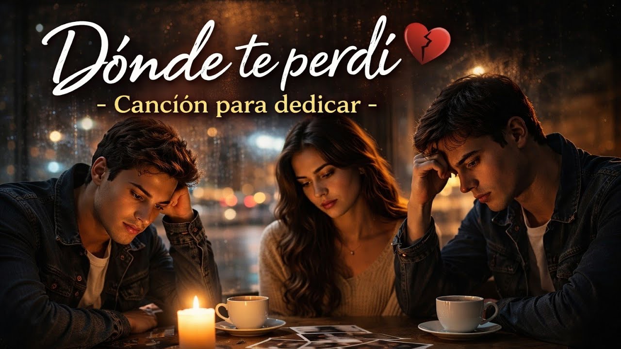 Dónde te perdí — canción para dedicar 💖 | Balada pop romántica