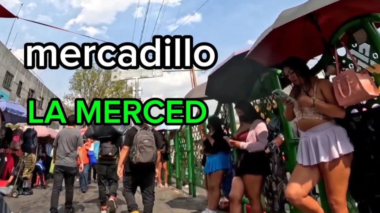 Calles Reales de LA MERCED Ciudad de Mexico