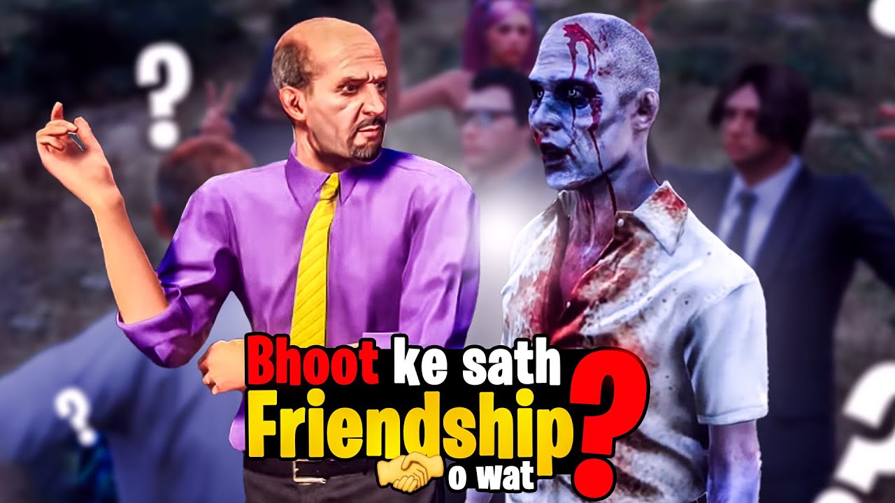 WE BECAME FRIENDS WITH A GHOST IN GTA V