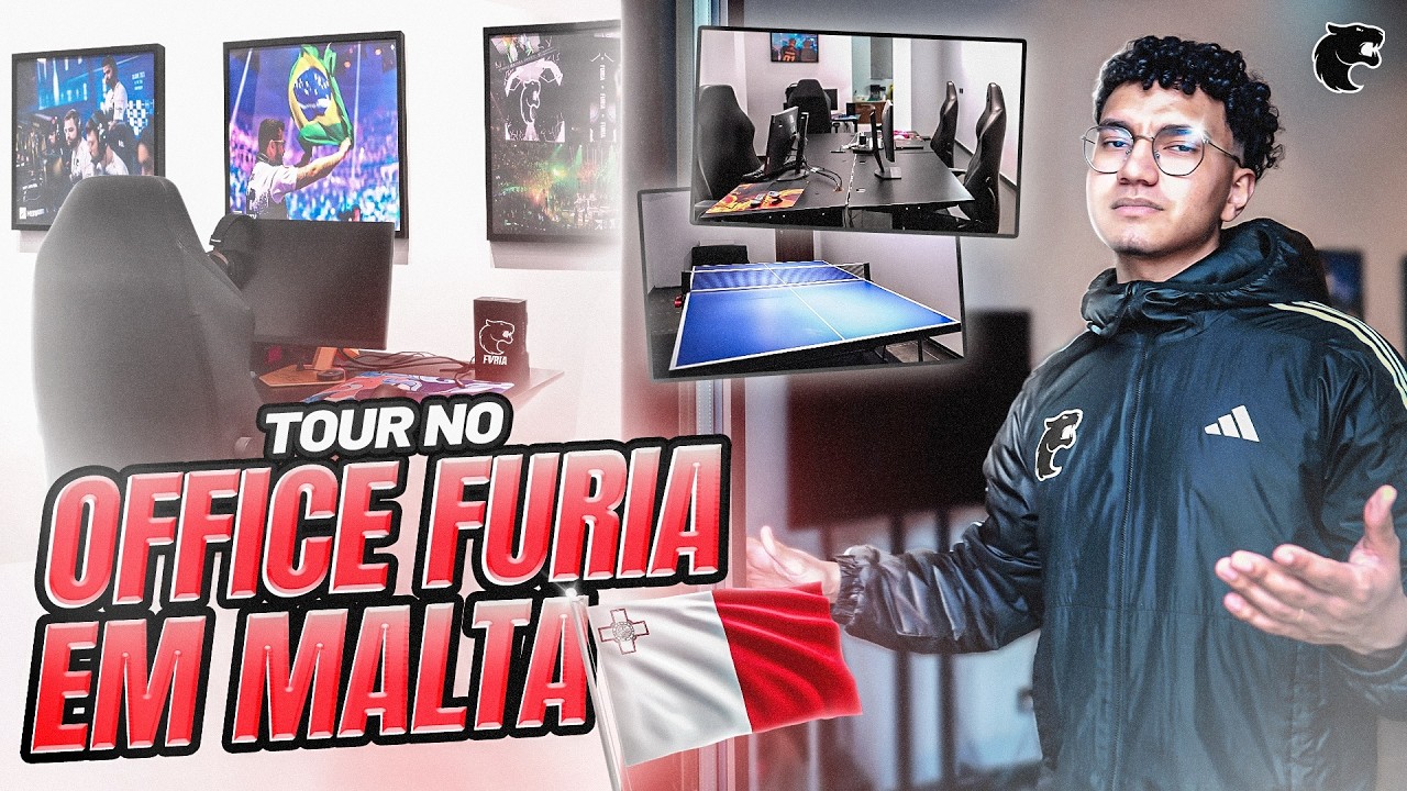 ONDE A FURIA TREINA NA EUROPA | TOUR NO OFFICE