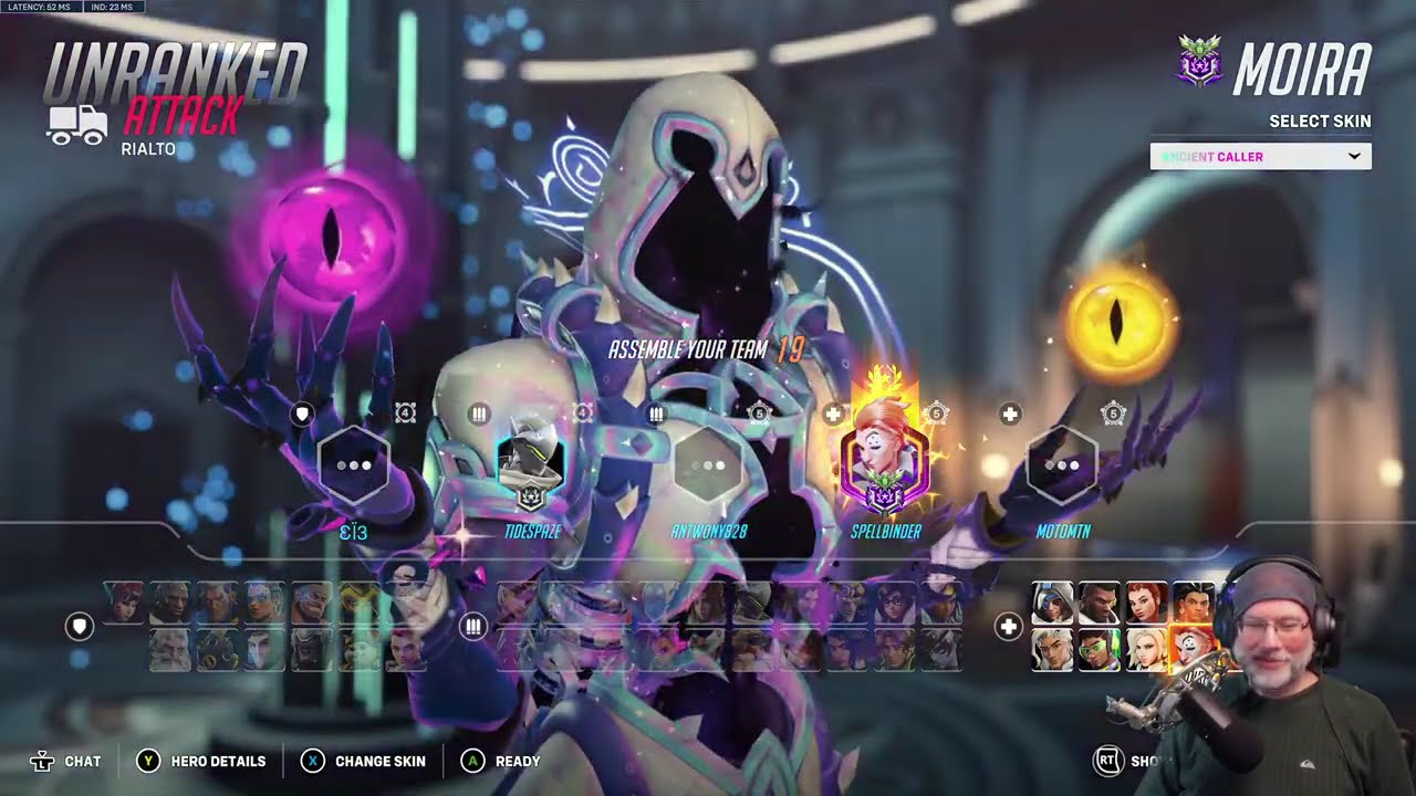 Healer Moira plus Agro Rein is the best Stadium combo in Overwatch 2