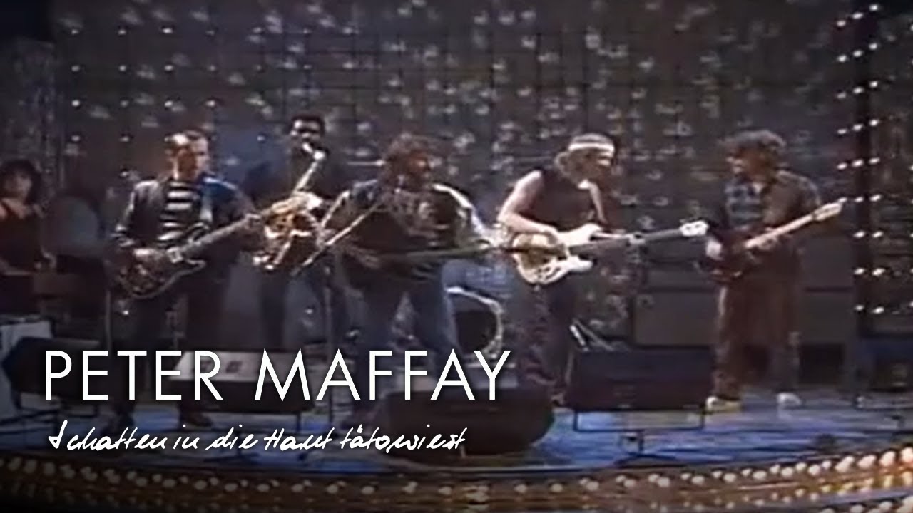 Peter Maffay - Schatten in die Haut tätowiert (Live 1984 @ WWF Club)