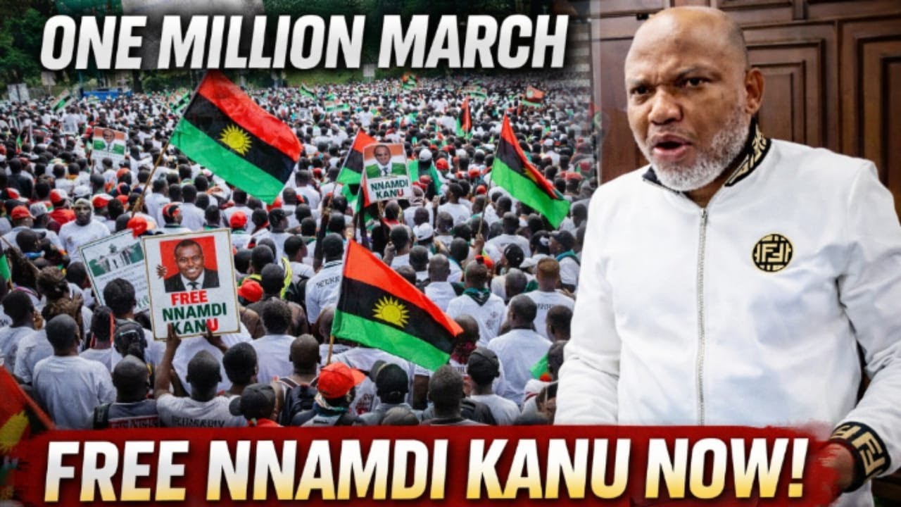 BREAKING “ONE MILLION MARCH ERUPTS IN ABIA! 🌍 Global Call to FREE Nnamdi Kanu NOW!” HAPPENIN NOW