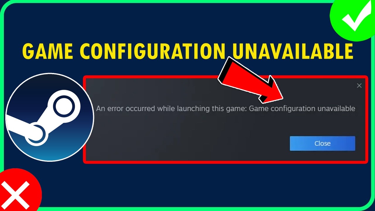 Как исправить ошибку «Настройки игры недоступны» в Steam