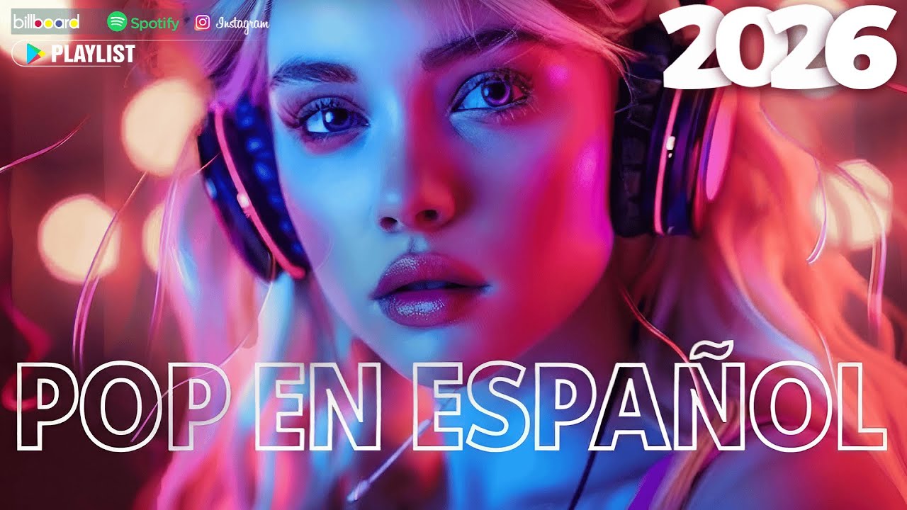 Pop en Español 2026 🌞 Los Mejores Éxitos del Momento 💃 Música Movida y Alegre