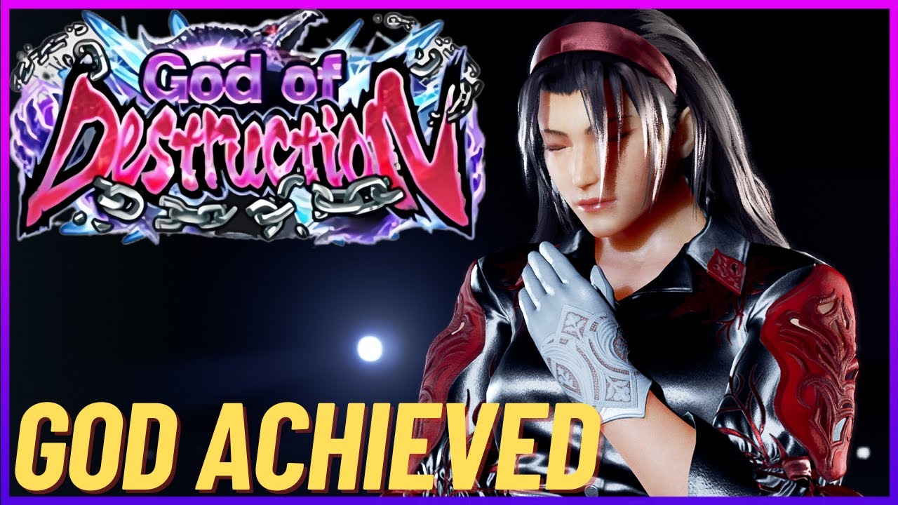 JUN KAZAMA GOD OF DESTRUCTION ACHIEVED