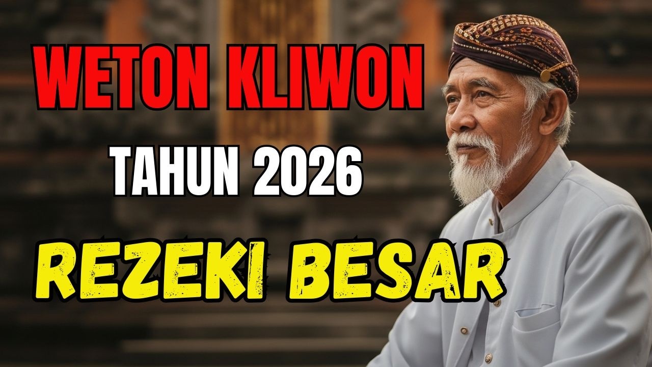 💰 WETON KLIWON 2026 DIBUKA LANGIT! Rezeki Besar Datang Tanpa Diduga?