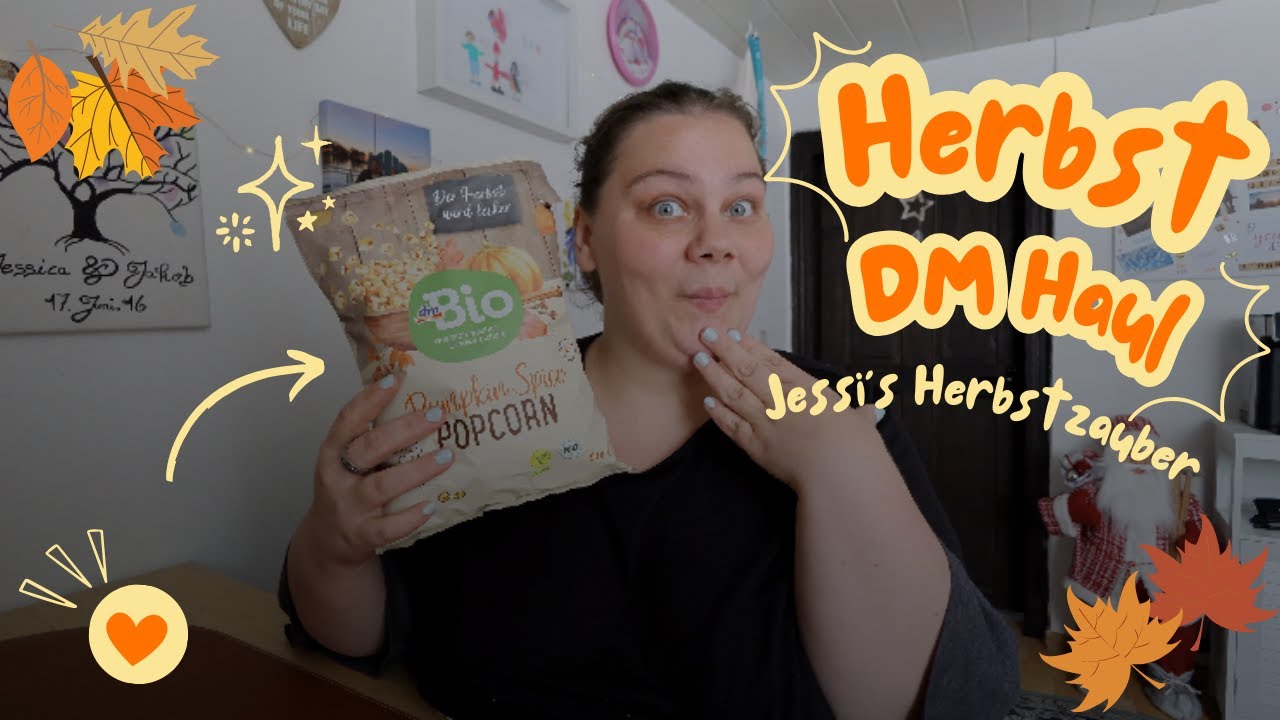 Herbstlicher DM HAUL 🛍 + TASTE TEST - OMG so LECKER 😍⎮ Jessi's Herbstzauber 🍁 ⎮ Jessi ♡