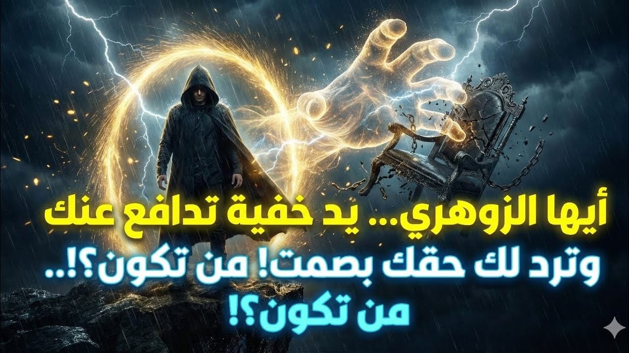 أيها الزوهري... يد خفية تدافع عنك وترد لك حقك بصمت!! أتدري من تكون؟! 🤔😰