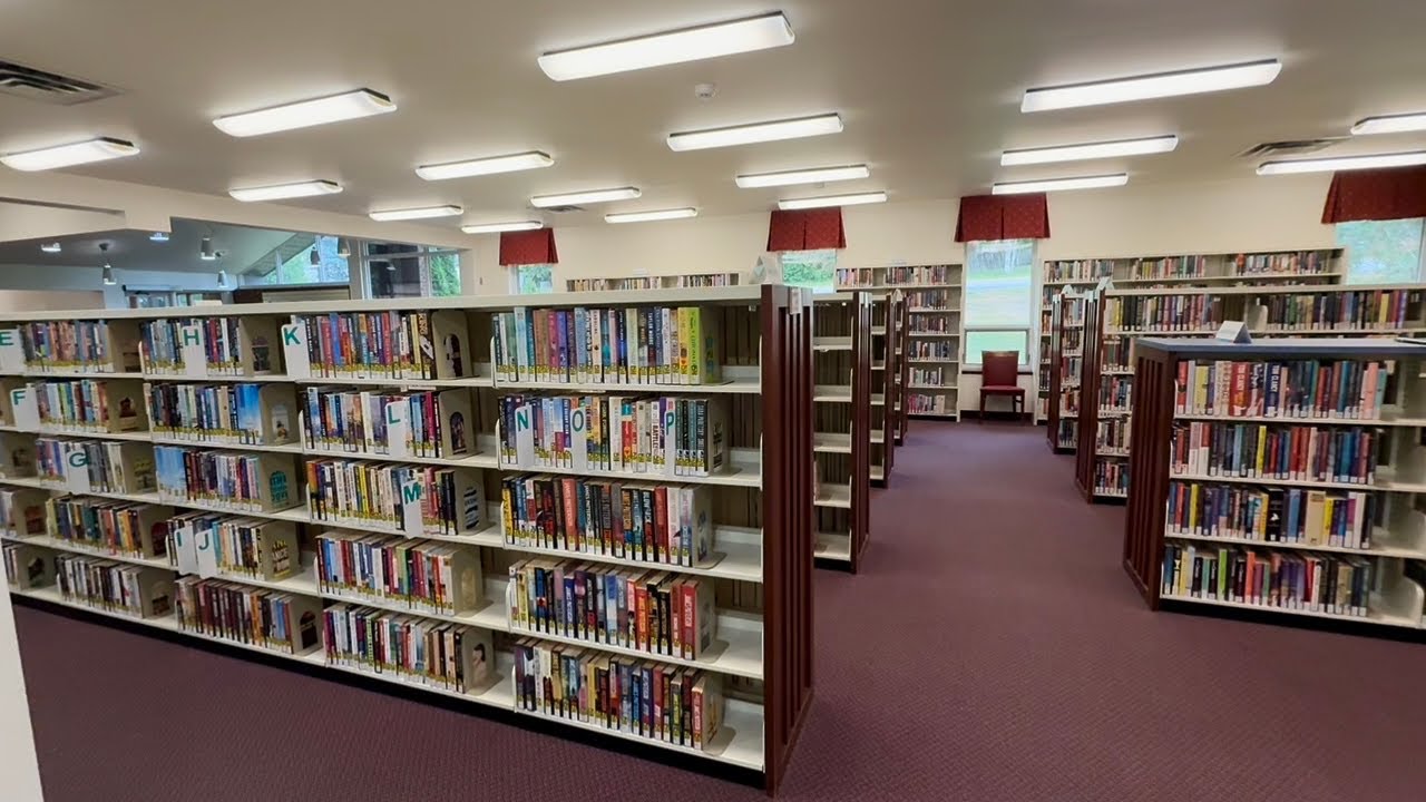 ASMR Tingly Library Tour (Whispers)