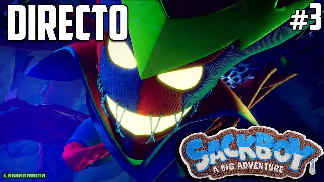 Sackboy A Big Adventure - Directo #3 Español - Final del Juego - Ending - Ps5