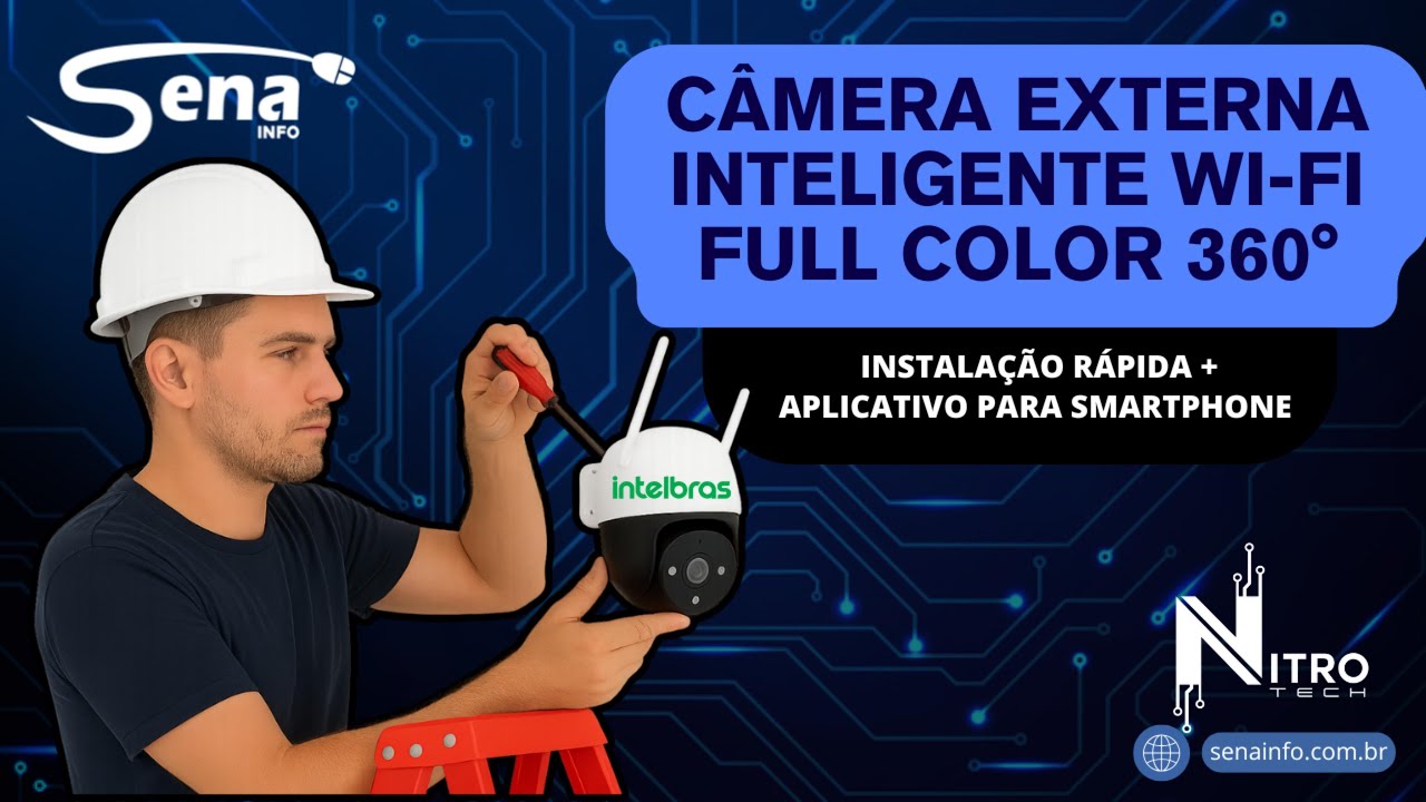 +1 Câmera Intelbras iM7 Instalado com Sucesso!