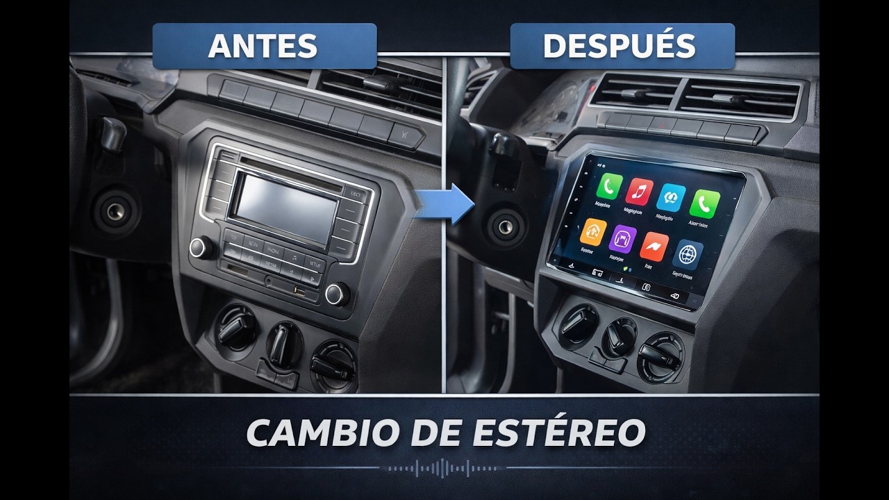 Como instalar un stereo multimendia en un VW Gol Trend