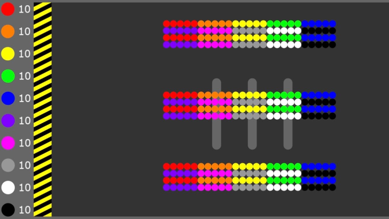 Shutter Crush  - Chaotic Version Survival Marble Race in Algodoo