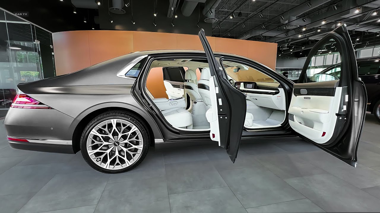 Genesis G90 2025 года — самый роскошный седан Кореи!