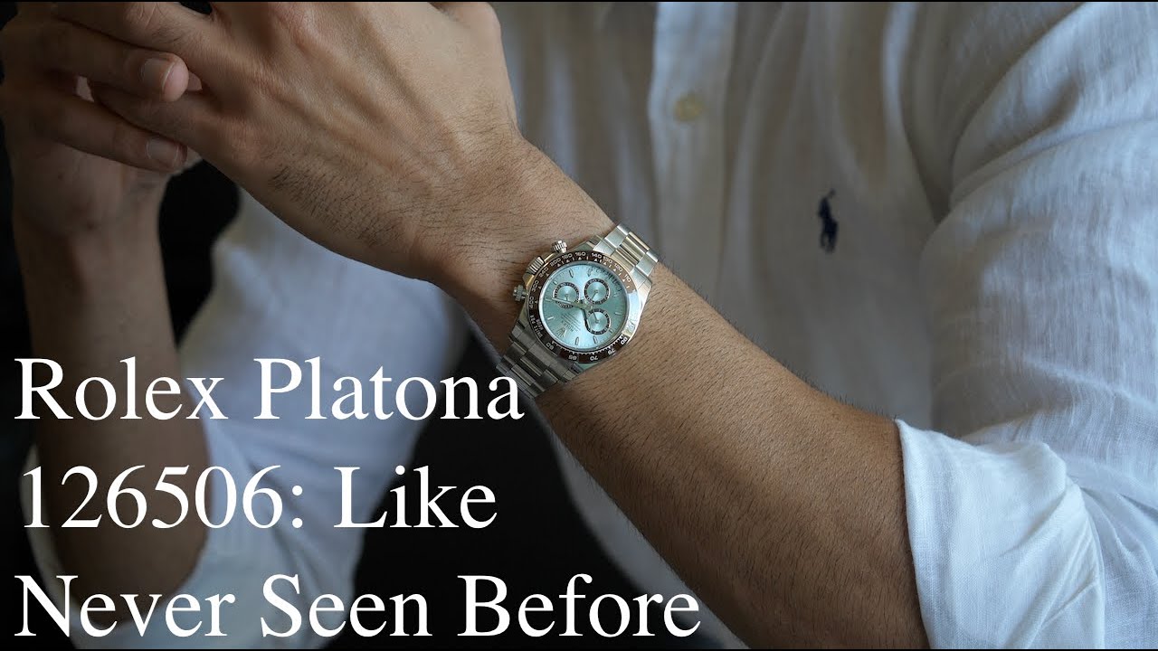 [4K] Rolex Platona Daytona 126506 2025 года с циферблатом ледяного синего цвета: первые в своем р...