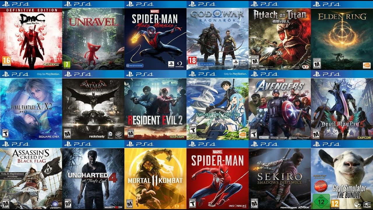 Топ-20 лучших игр для PS4 всех времён / 20 невероятных игр для PlayStation 4