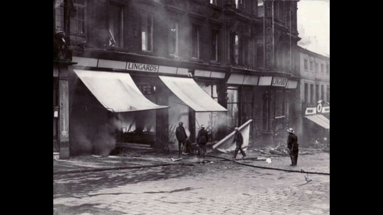 The History Of Lingards Department Store Destroyed by a WW2 Bomb, Bradford West Yorkshire.
