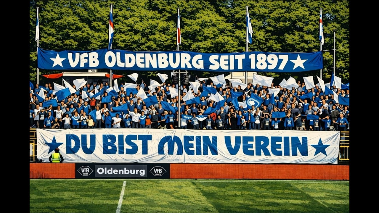 Blau und Weiß by Die Martinis VfB Oldenburg Lied Song Hymne