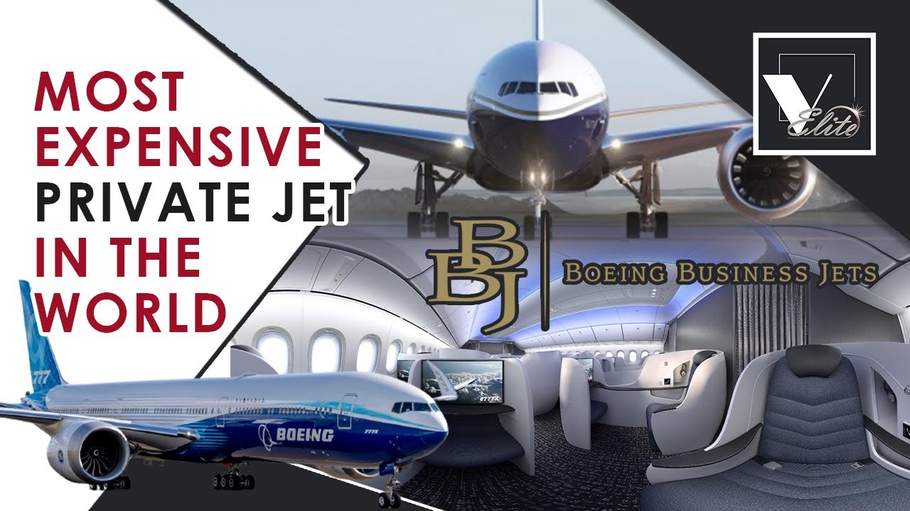 Most Expensive Private jet in the World | BBJ 777x | Vebudo Elite