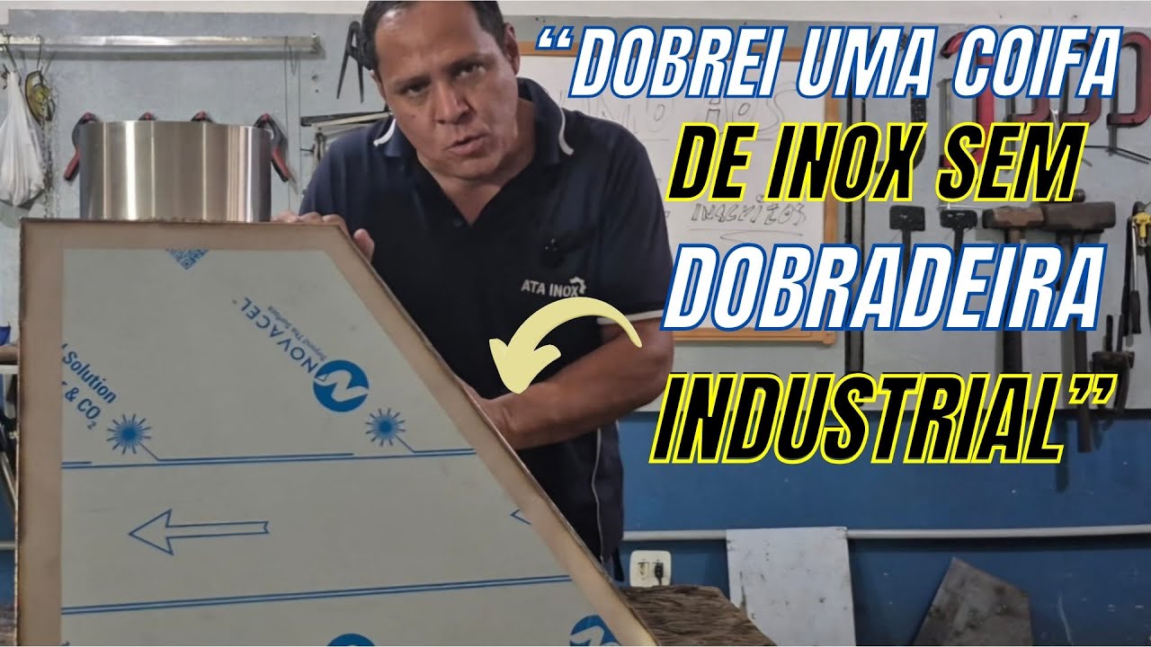 7 Dicas INFALÍVEIS para uma Coifa de Inox Perfeita na Dobradeira Manual
