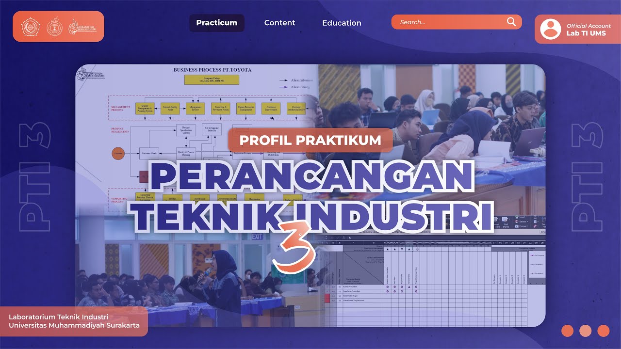 PROFIL PRAKTIKUM PTI 3 (LABORATORIUM TEKNIK INDUSTRI UMS)