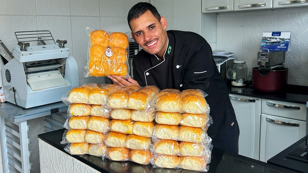 DESCUBRA O SEGREDO DA MELHOR RECEITA DE PÃO CASEIRO