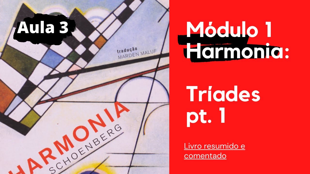 Harmonia - A. Schoenberg| 4.1 As tr&iacute;ades pr&oacute;prias da escala -  4.2 Disposi&ccedil;&atilde;o dos acordes