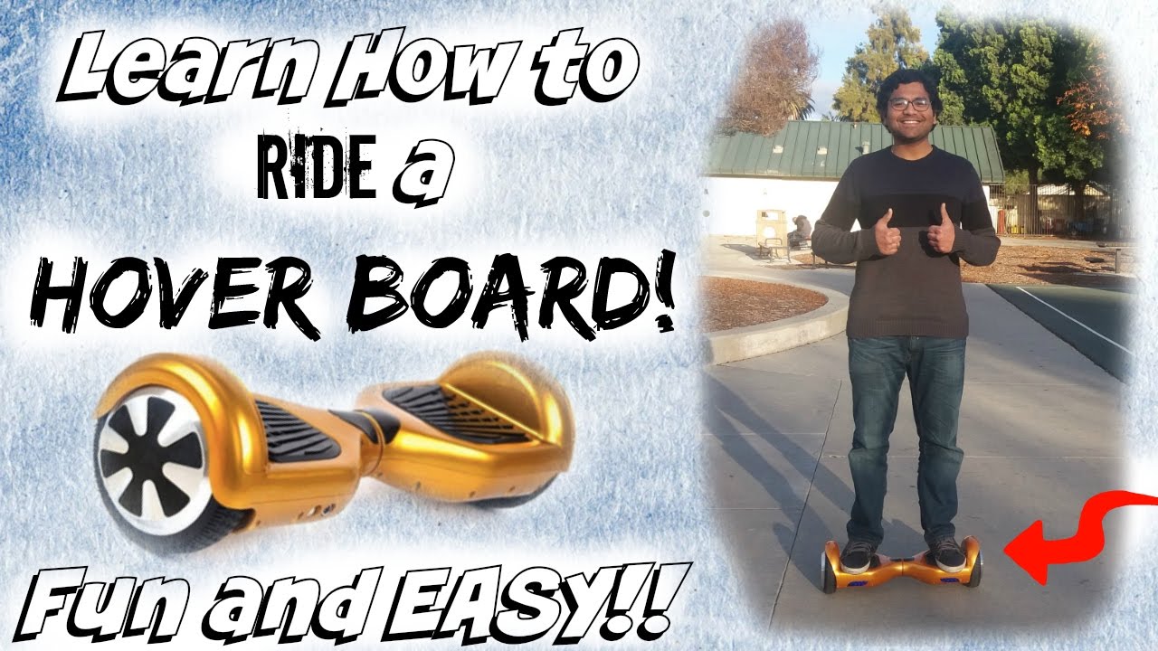Hover board - Unboxing and Hands on. Learn how to ride a Hoverboard!! EASY! Watch in 4K!!