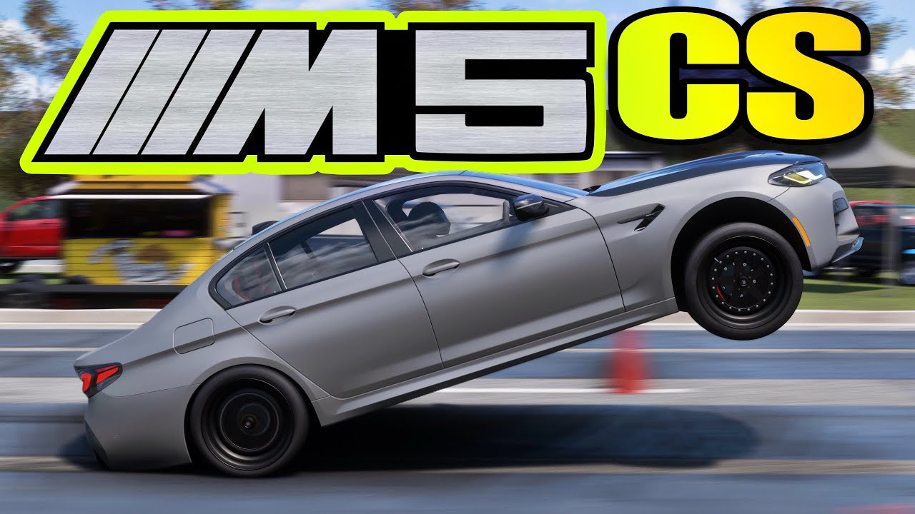 FORZA HORIZON 5 - BMW M5 CS DRAG TUNE