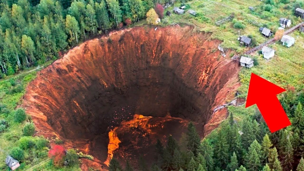 Самые Большие Провалы в Земле, Заснятые На Камеру