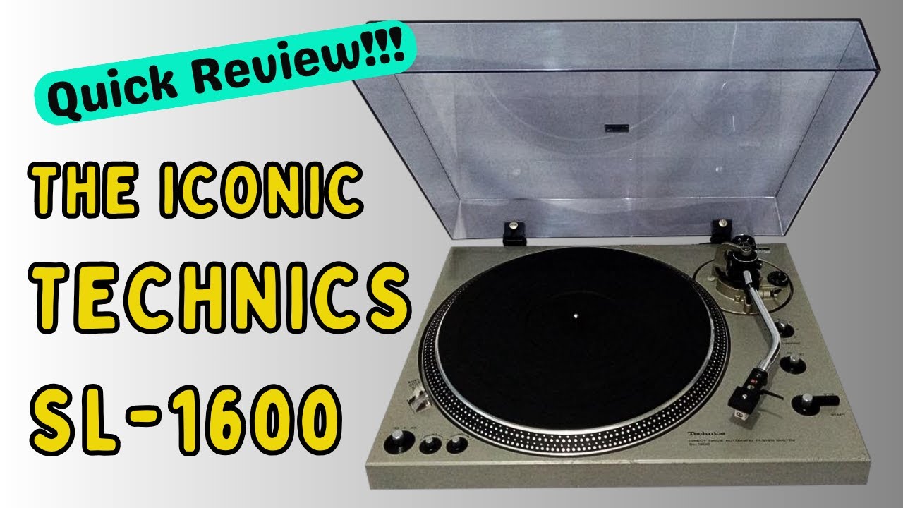 Что такого особенного в Technics SL-1600?