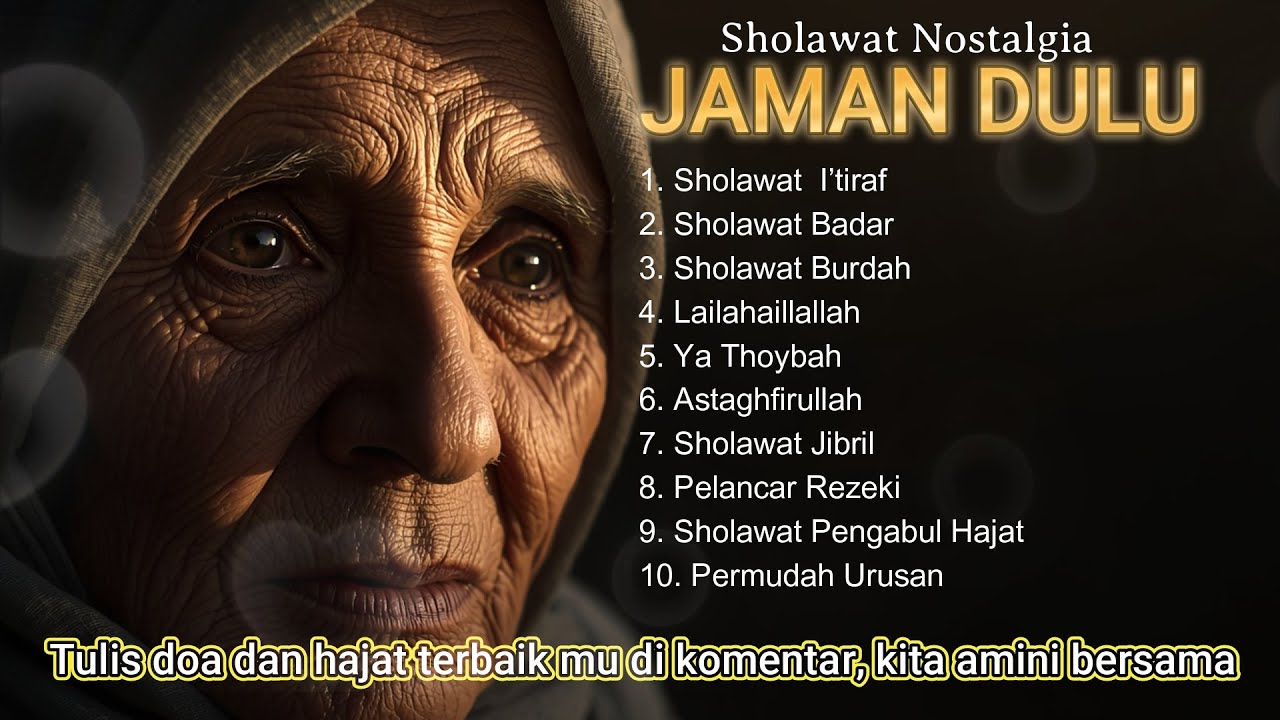 💧 Sholawat Jaman Dulu Bikin Hati Adem & Tenang  | Sholawat Nostalgia & Burdah | Ramadhan 2026