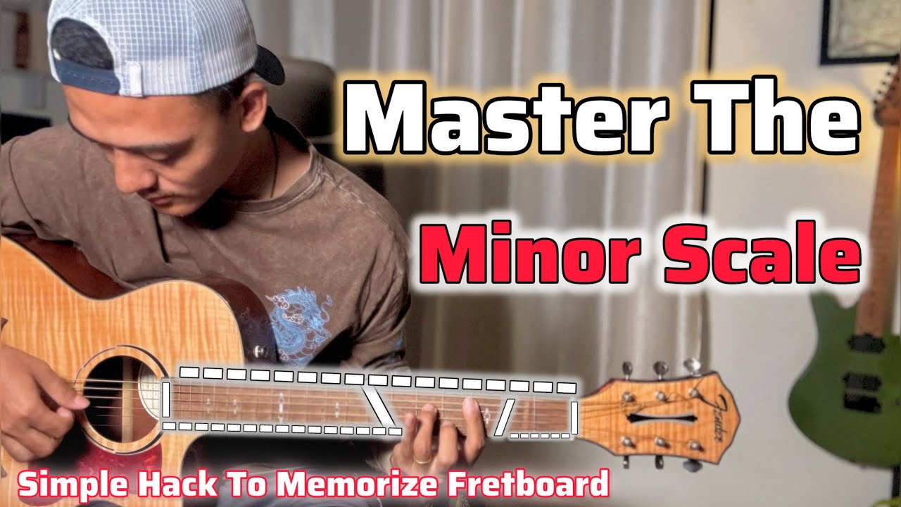 How To Master The Minor Scale | Guitar Lesson For All Levels | (Memorize the Fretboard)