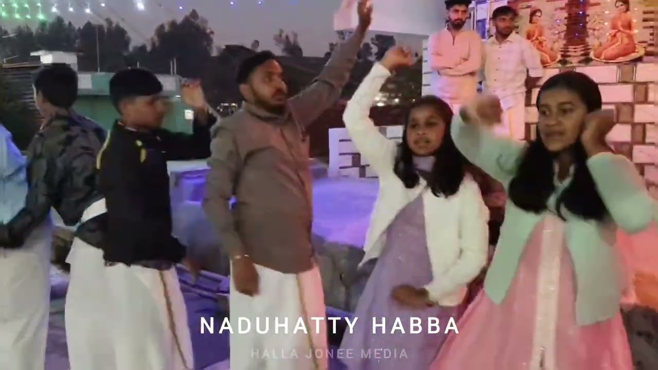 Naduhatty habba dance video #badugadance #kataryvillage #habba #baduga 
