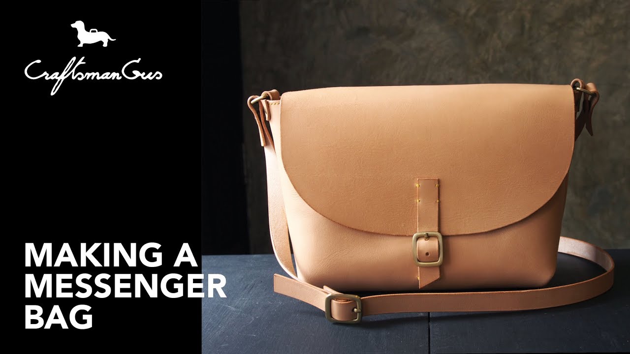 Making Bag : Messenger-S #LeatherAddict EP37