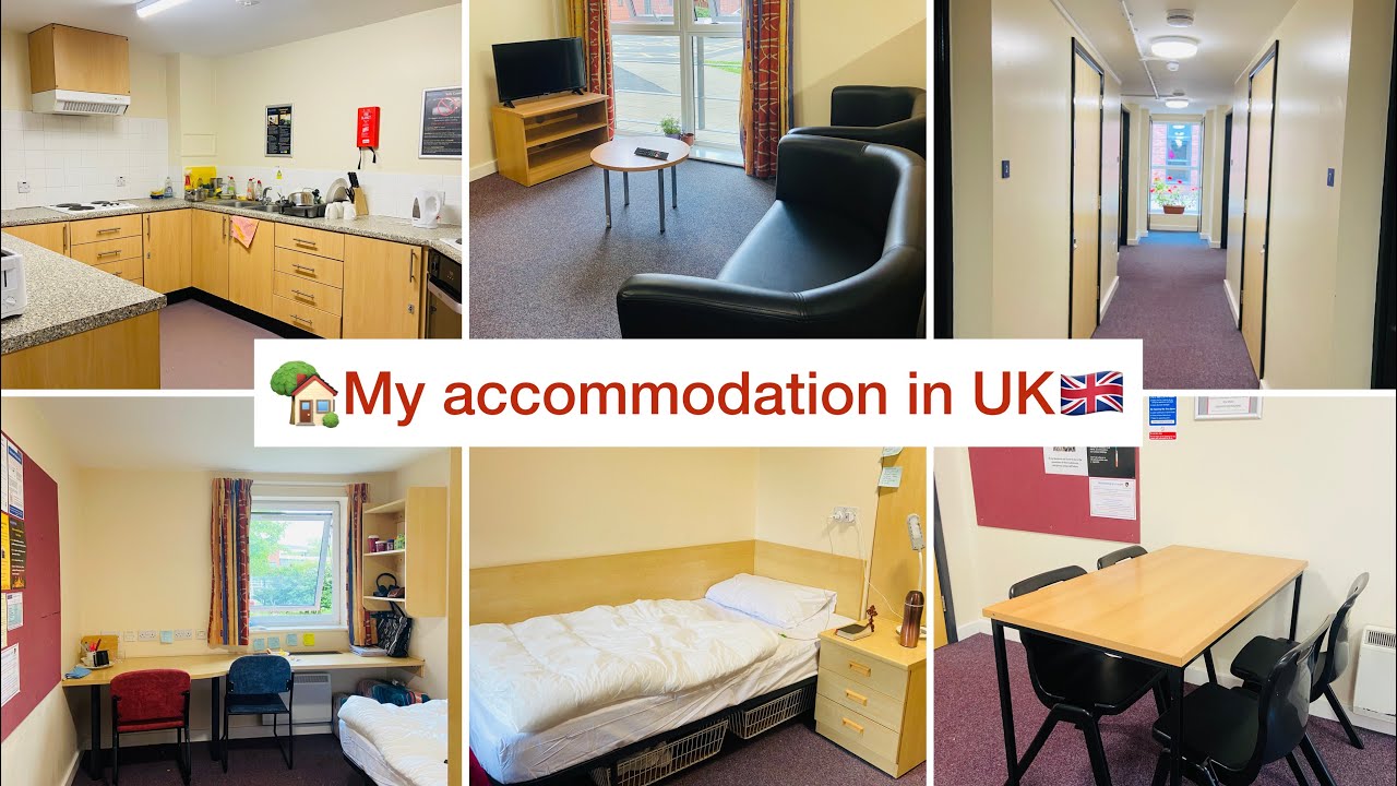 My accommodation in UK🇬🇧🏡|| Booth hall residence Crewe🏡||🇮🇳India to UK||