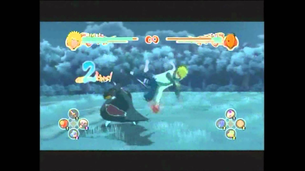 Naruto Shippuden Ultimate Ninja Storm 2: Minato VS Madara (Tobi) ~English~ (1080p HQ)