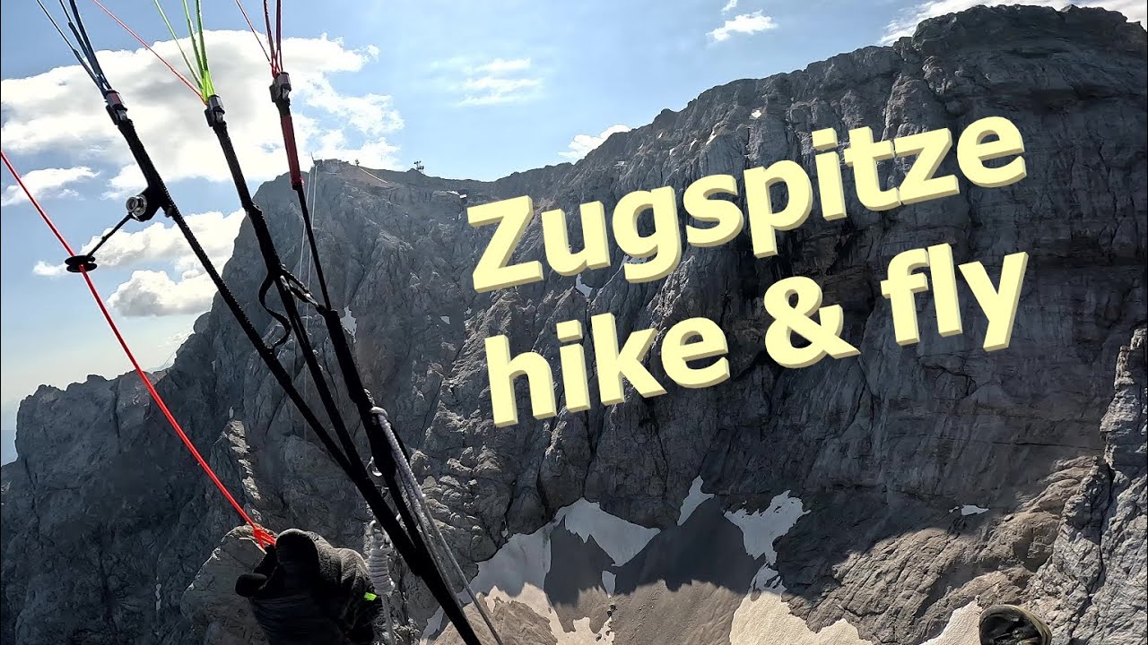 Zugspitze hike & fly