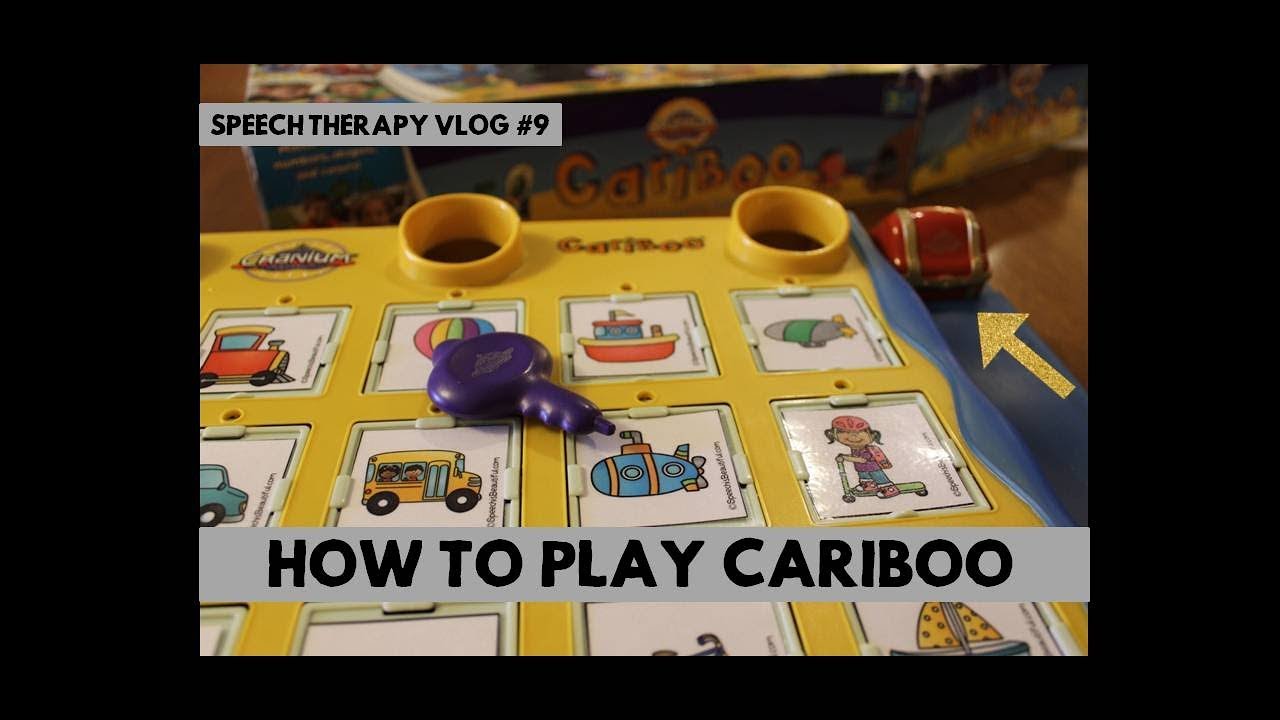 How to Play Cariboo - Speech Therapy Vlog 9