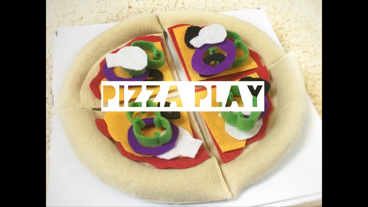 DIY FELT PIZZA PLAY SET | Kids Craft - Mummy Maker