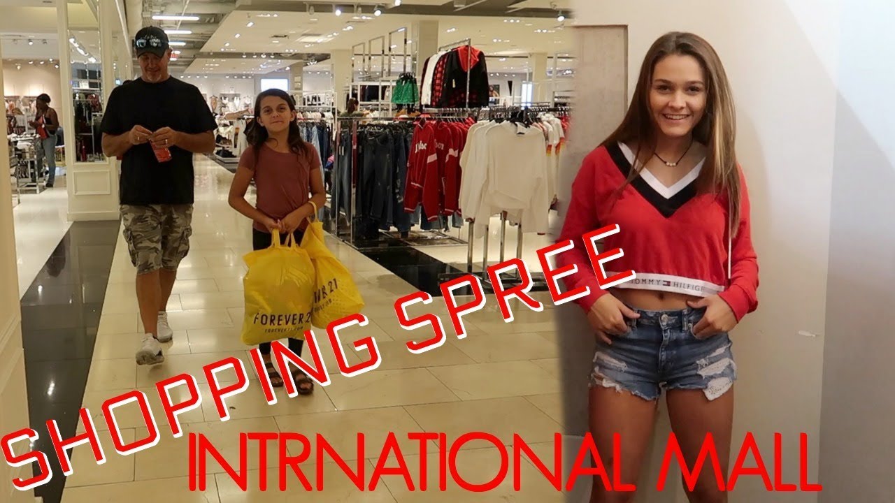 SHOPPING SPREE AT THE INTERNATIONAL MALL! SHOPPING HAUL!