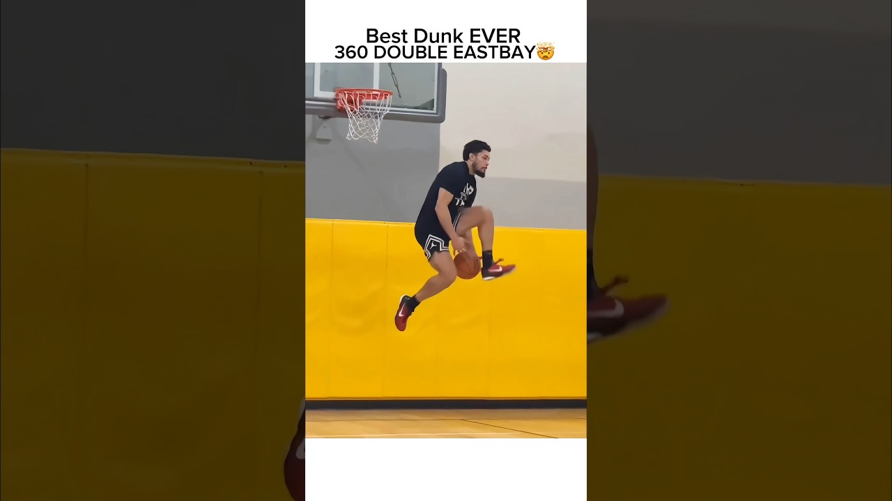 Best Dunk Ever 🤯 360 Double Eastbay by Isaiah Rivera #teamflightbrothers