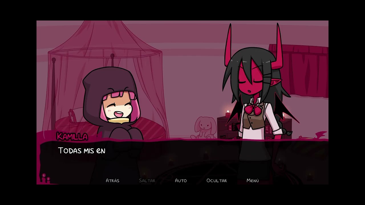 Contract demon Gameplay en español,parte 1:una chica muy kawaii invoca a una demonio.