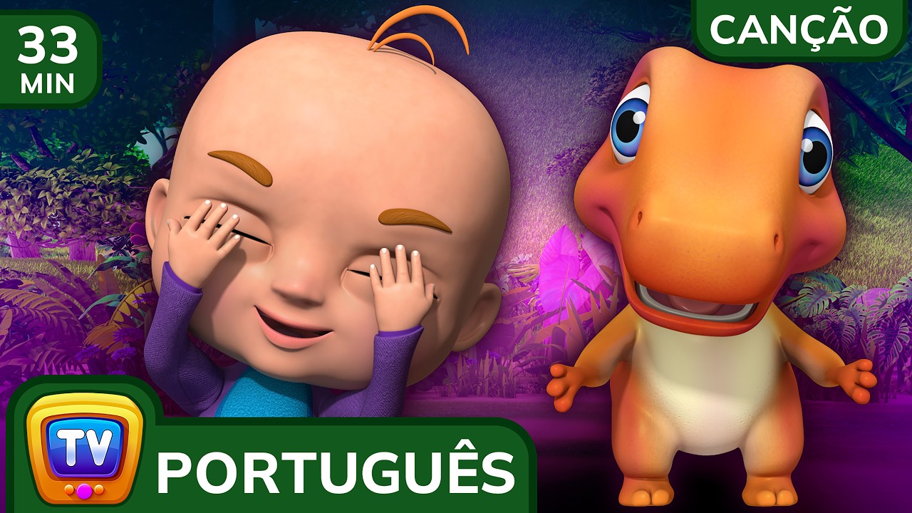 Peek a Boo, Peek a Boo | Canções infantis em português | ChuChuTV Coleção